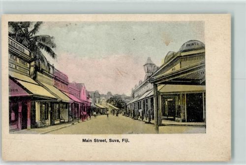 Suva Main Street Fidschi