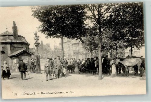Bethune Pferdemarkt