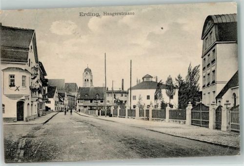 Erding 1918 Haagerstraße