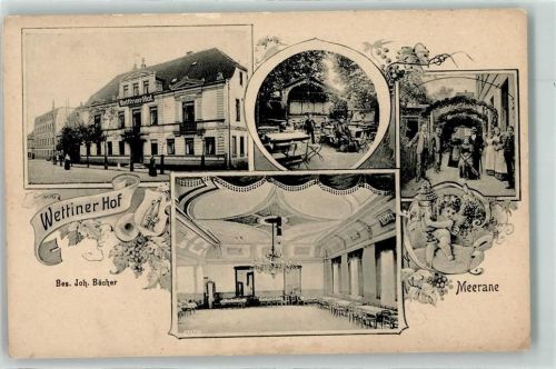 Meerane Gasthaus Wettiner Hof Engel