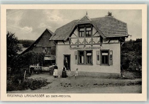 Oberprechtal Rasthaus Landwasser Familie Hund