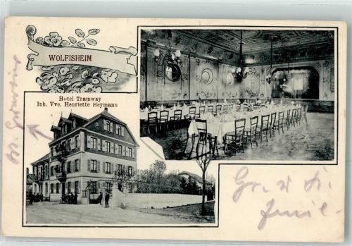 67202 Wolfisheim 1909 - Hotel Tramway