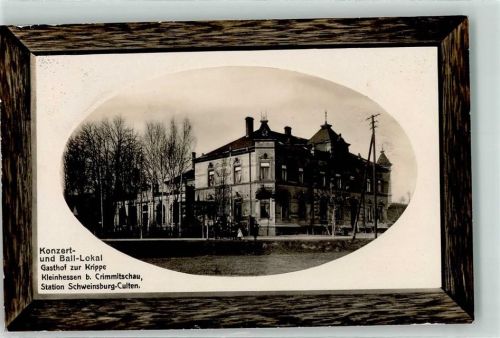 Neukirchen 1911 Konzert u. Ball-Lokal Gasthaus zur Krippe