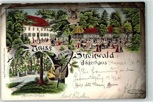 Frohburg Streitwald Gasthaus Jägerhaus Altes Schloss