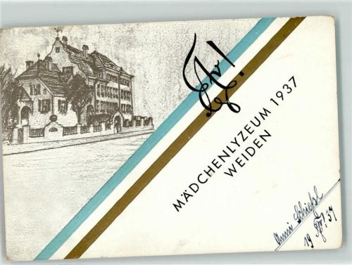 Weiden Mädchenlyzeum 1937