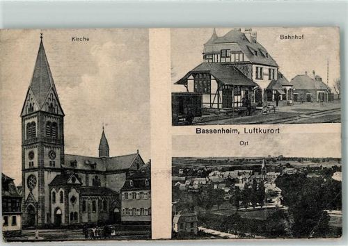Bassenheim Kirche Bahnhof
