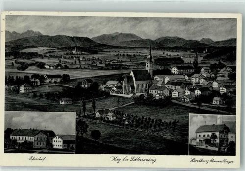Tittmoning Vogelschau Pfarrhof Handlung Remmelberger