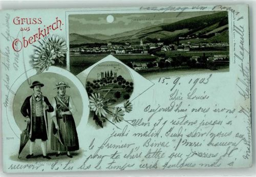 Oberkirch 1903 Tracht Schauenburg