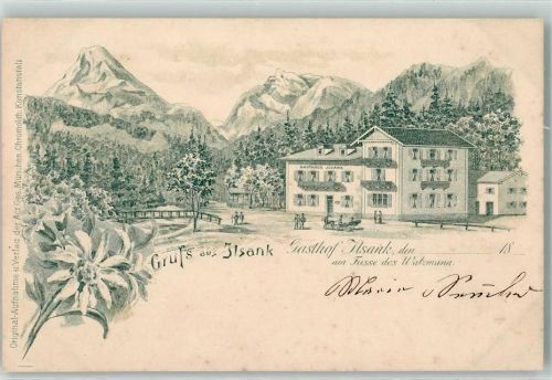 Bischofswiesen Gasthaus Ilsank Watzmann