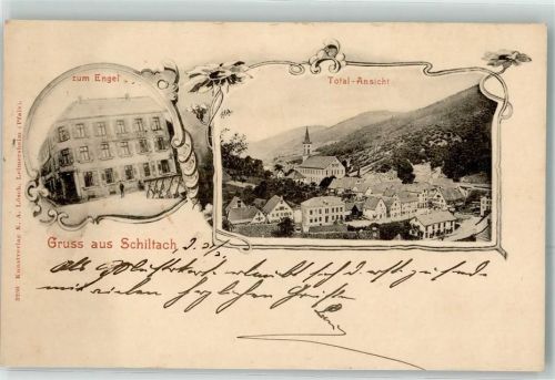 Schiltach 1902 Gasthaus zum Engel