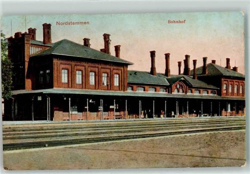 Nordstemmen 1914 Bahnhof Bahnpost