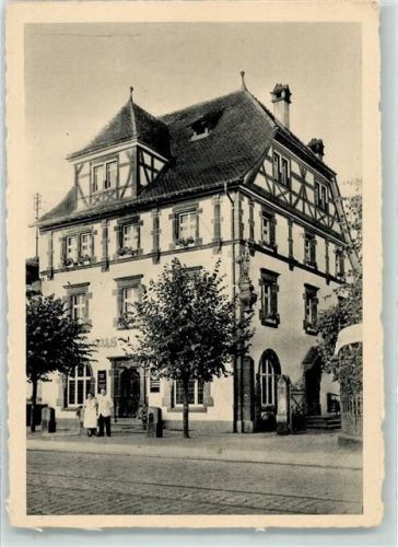 Stetten Gasthaus zum Kranz Emailleschilder