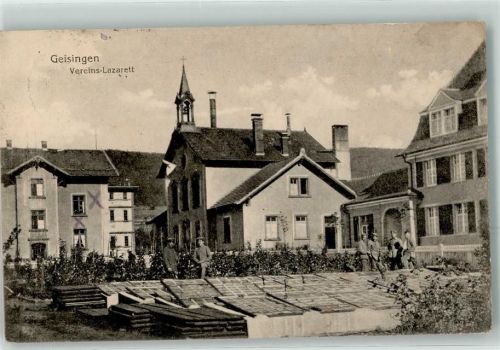 Geisingen 1913 Vereins Lazarett