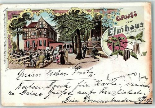 Schöningen 1903 Gasthaus Elmhaus