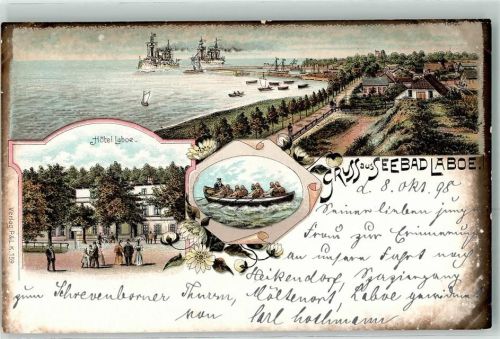 Laboe 1898 Hotel Laboe Kriegsschiff
