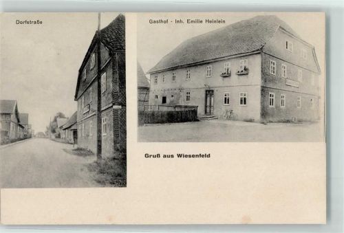 Wiesenfeld Dorfstraße Gasthaus Emilie Heinlein