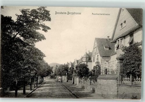Bensheim Auerbacherstraße Villen