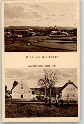 Glöttweng Gasthaus Fink Foto AK