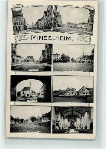 Mindelheim Gruftkapelle Pfarrkirche Kanzel Bahnhofstraße Hauptstraße