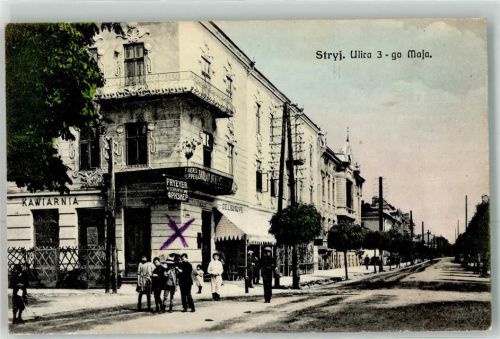 Stryj 1915 Ulica 3-go Maja