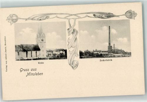 Minsleben Zuckerfabrik Kirche