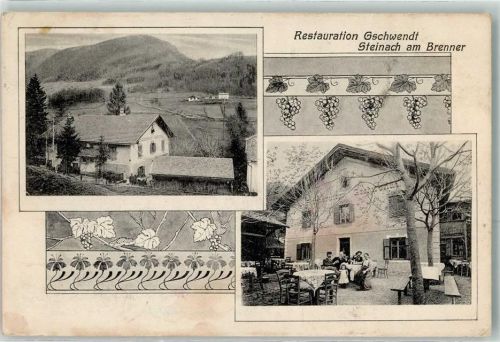 Steinach 1915 Gasthaus Gschwendt