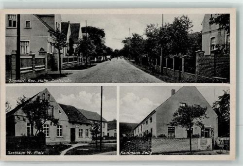 Zinsdorf Haus Kaufmann Sellig Dorfstraße Gasthaus Platz