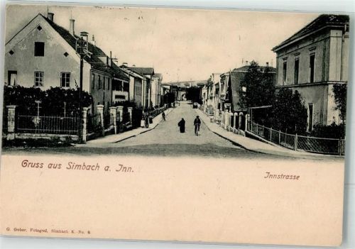 Simbach 1903 Innstraße