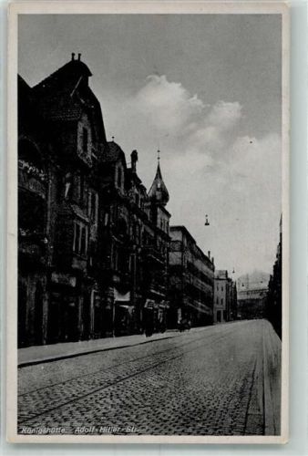 Königshütte 1941 WK II Adolf-Hitler-Straße