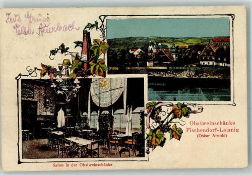 Fischendorf 1919 Obstweinschänke Gastraum