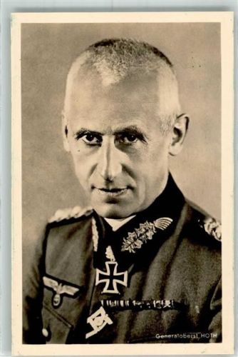 Generaloberst Hermann Hoth Photo Hoffmann