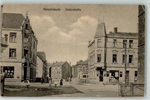 Holzwickede 1918 Sedanstraße Zigarrengeschäft