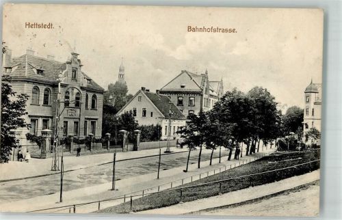 Hettstedt 1908 Bahnhofstraße