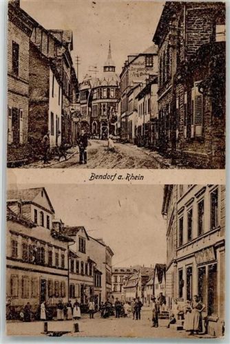 Bendorf Dorfstraße Inflationsporto 13 Reichsmark