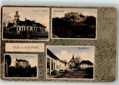 Dubá Schloss von Dubu Helfenburg Vila Anna Kirchstrasse