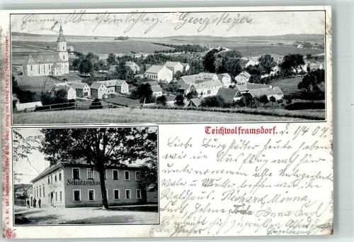Teichwolframsdorf 1907 Schützenhaus