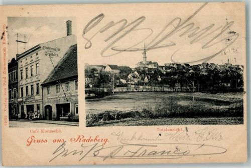 Radeberg 1904 Cafe Klotzsche