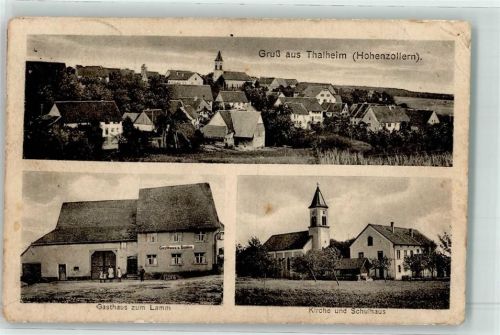 Thalheim Gasthaus zum Lamm Kirche Schulhaus