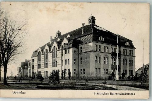 Spandau 1913 Städtisches Hallenschwimmbad