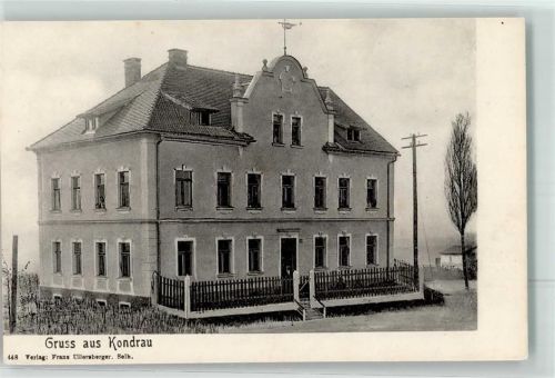95652 W8595 Kondrau Foto AK Wohnhaus