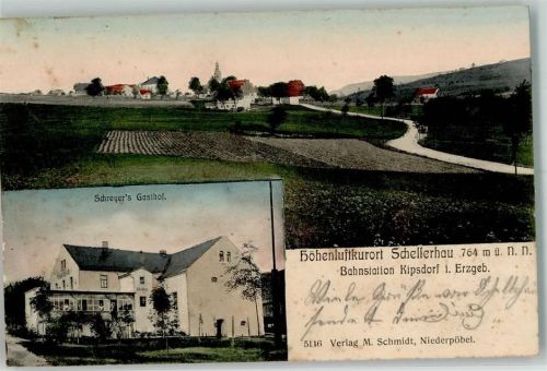 Schellerhau 1905 Gasthaus Schreyer