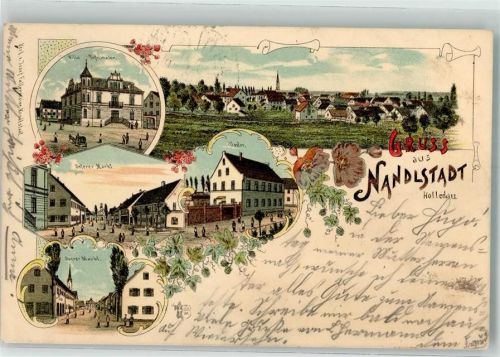 Nandlstadt 1898 Villa Tafelmaier Unterer Markt Oberer Markt Kloster Verlag Ottmar Zieher-München