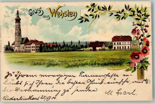 Westen 1900 Pfarrkirche Maria Opferung Velag Ottmar Zieher-München