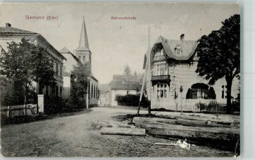 Gemünd 1912 Bahnhofstraße
