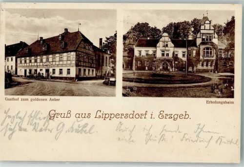 Lippersdorf Gasthaus zum goldenen Anker Erholungsheim