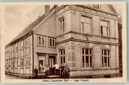 Lage Hotel-Gasthaus Lippischer Hof
