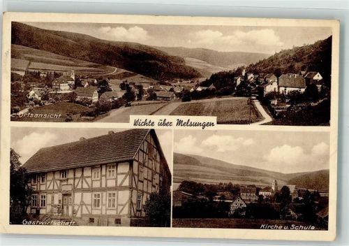 Wichte Posthilfstelle Wichte Gasthaus Kirche Schule