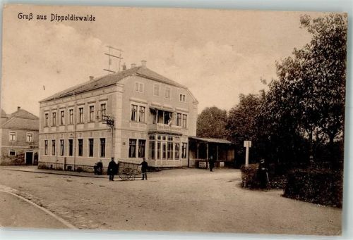 Dippoldiswalde 1918 Bahnhofshotel