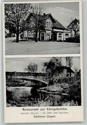 Schötmar Gasthaus zur Königsbrücke