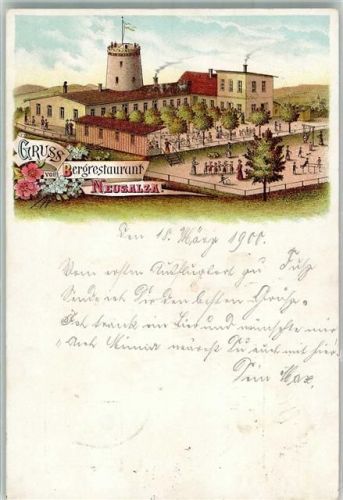 Neusalza-Spremberg 1900 Gasthaus Bergasthaus Aussichtsturm